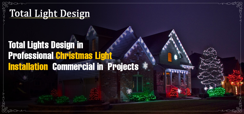 Total Lights Design in Professional Christmas Light Installation  Commercial in  Projects